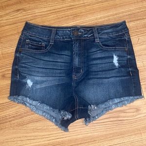 Charlotte Russe refuge denim shorts
